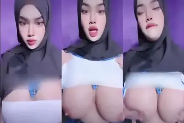 Hijab Cantik ARRAZYNY Gak Pakai BH Lumer